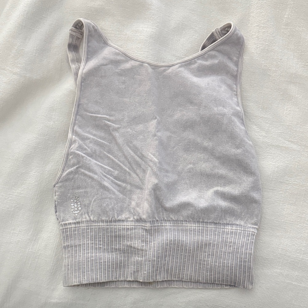 FP Movement by Free People Gray Tank Top
